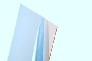 PMMA PLAQUE PLEXIGLAS 99532 BLANC OPALE POLI/POLI 2050X1000MM X0,5MM